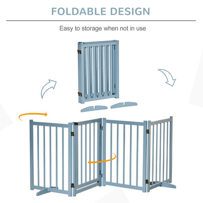 4 Panel Foldable Dog Safety Barrier