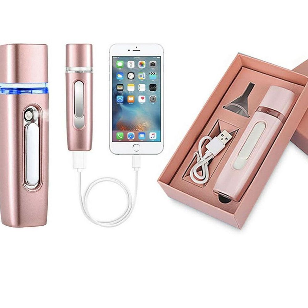 Multi Functional Nano Mist Spray in Rose Gold