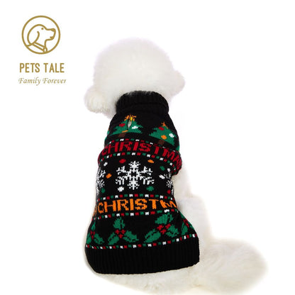 Snowflake Christmas Dog Jumper