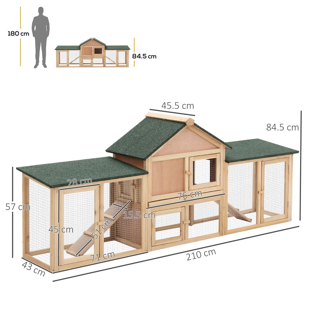 Rabbit Guinea Pig Hutch