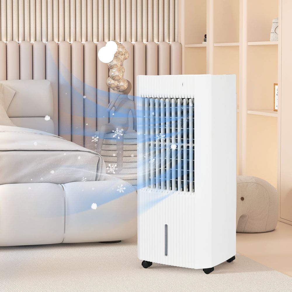 Oscillating Ice Pack Cooler Fan