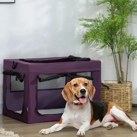 Purple Pet Carrier 90cm