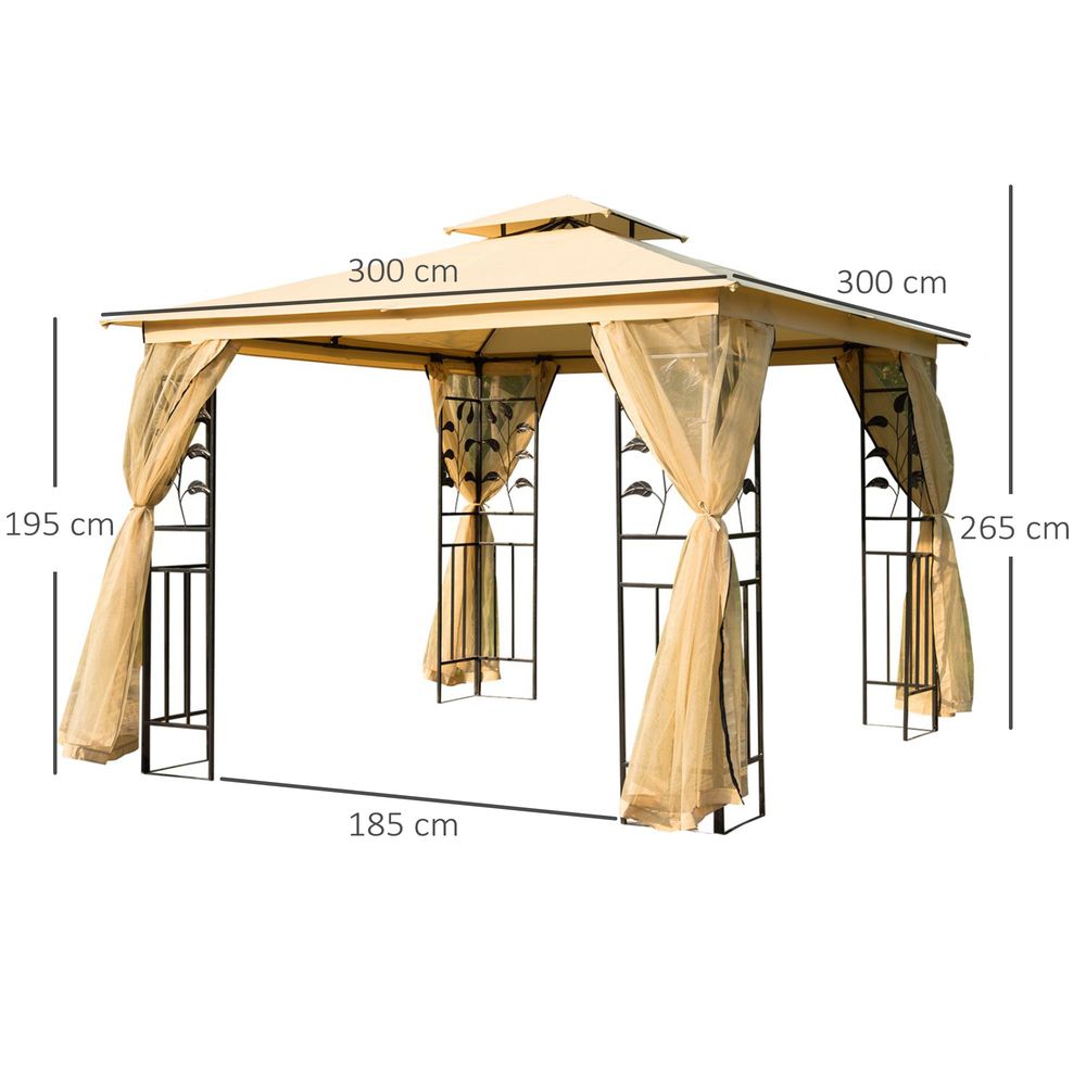 Steel Framed Gazebo