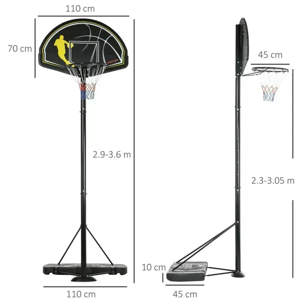 Weighted Base Basketball Stand