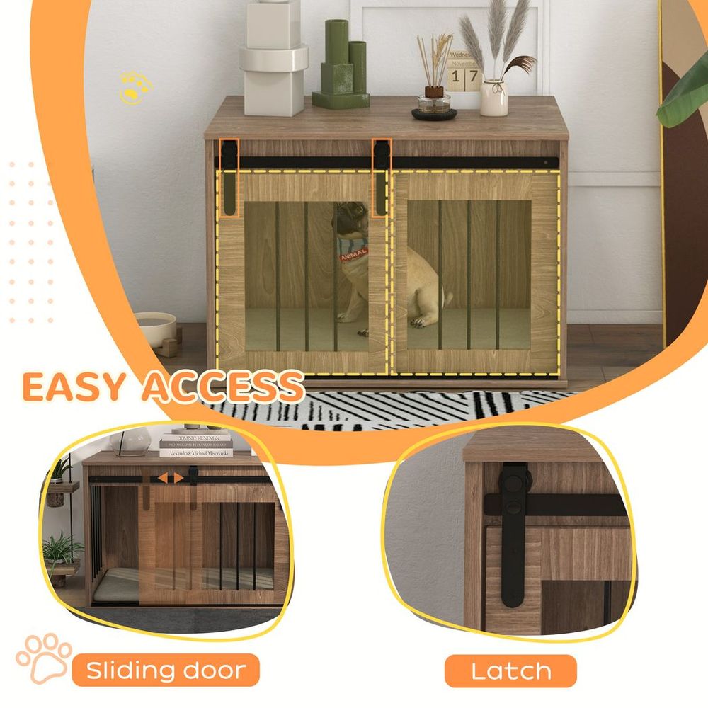 End Table Medium Dog Crate