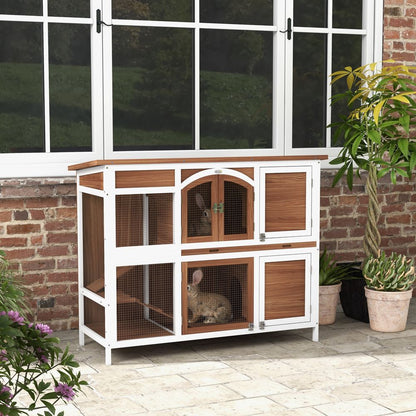 Two Tier Rabbit House