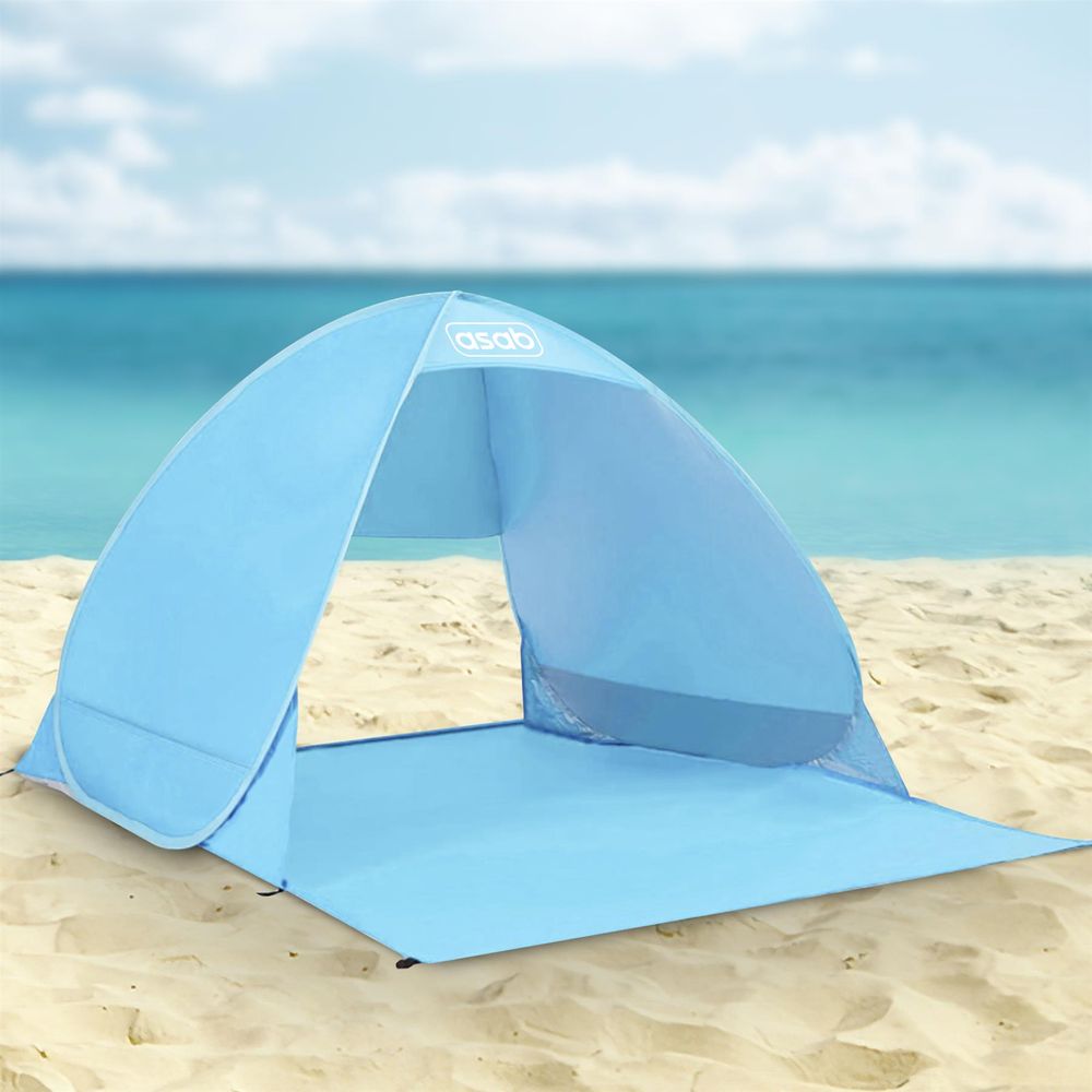 Blue UV Tent