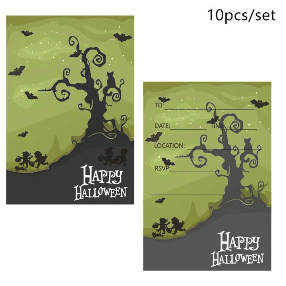 Halloween Party Invitations