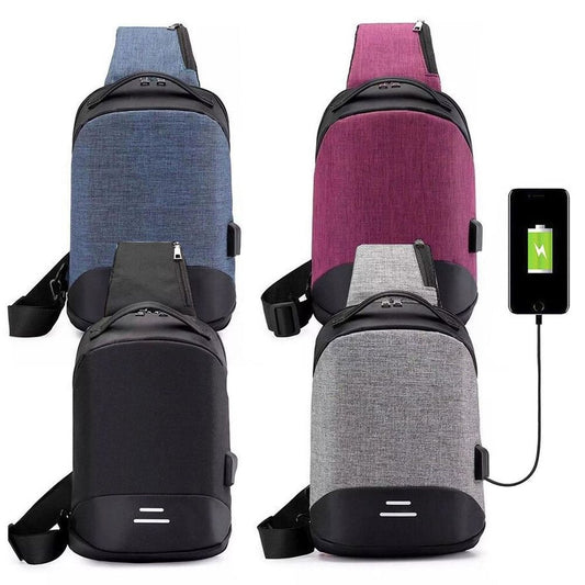 Anti-Theft USB Port Backpack