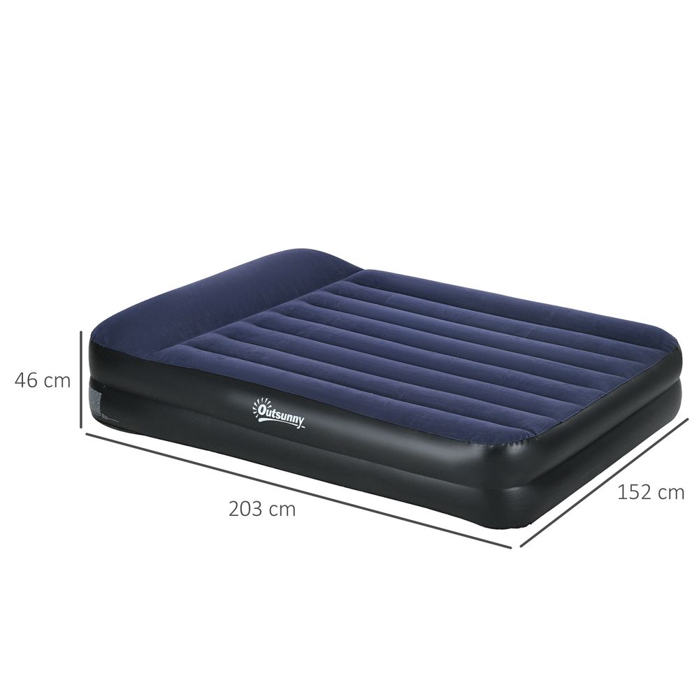 Inflatable Queen Mattress with Electric Pump