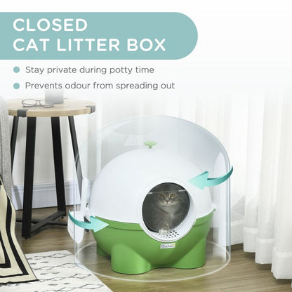 Hooded Litter Box incl Scoop