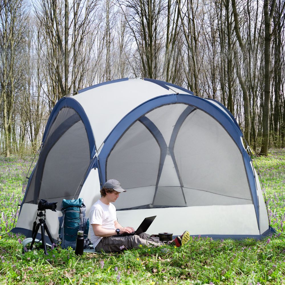 6-8 Person Dome Tent with Lamp Hook