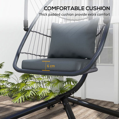 Hanging Swing Chair Grey