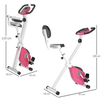 Pink Exercise Bike