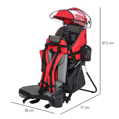 Baby Carrier Backpack Red