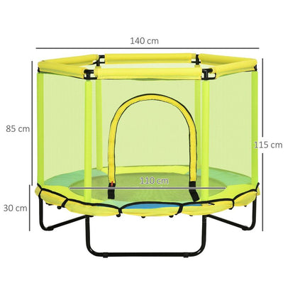 Trampoline with Enclosure Net