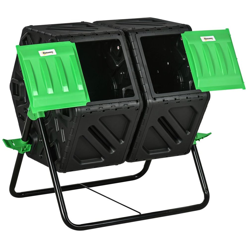 Dual Chamber Rotating Composter