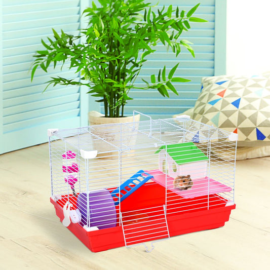 Double Layer Hamster Cage