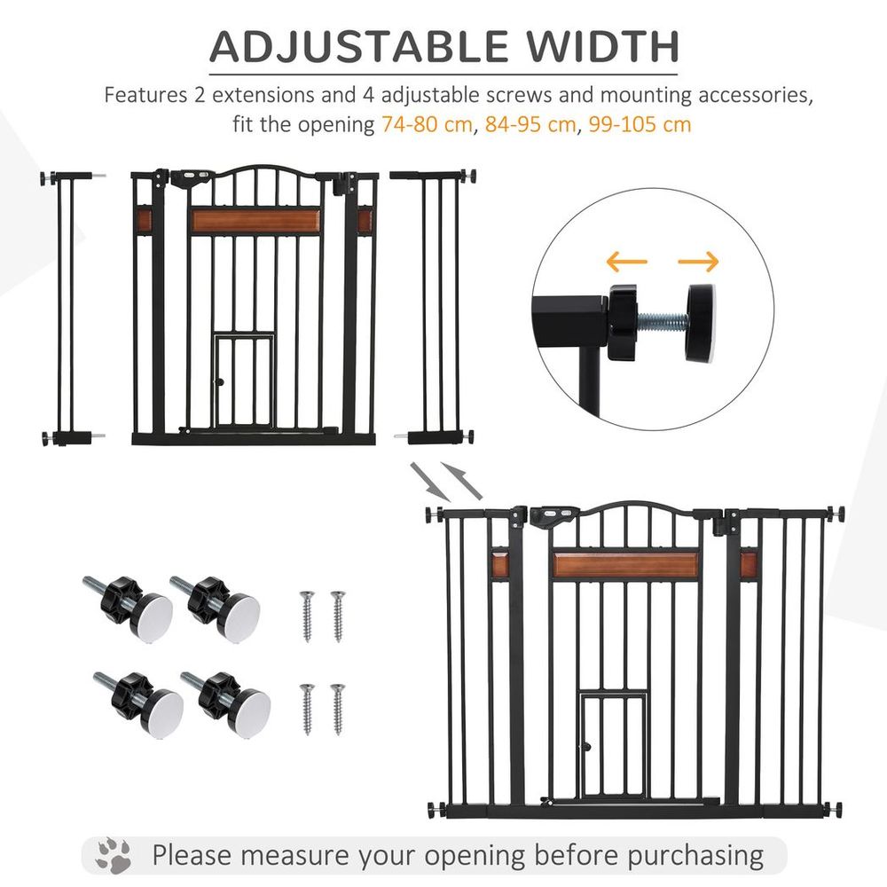 Dog Safety Automatic Closing Gate