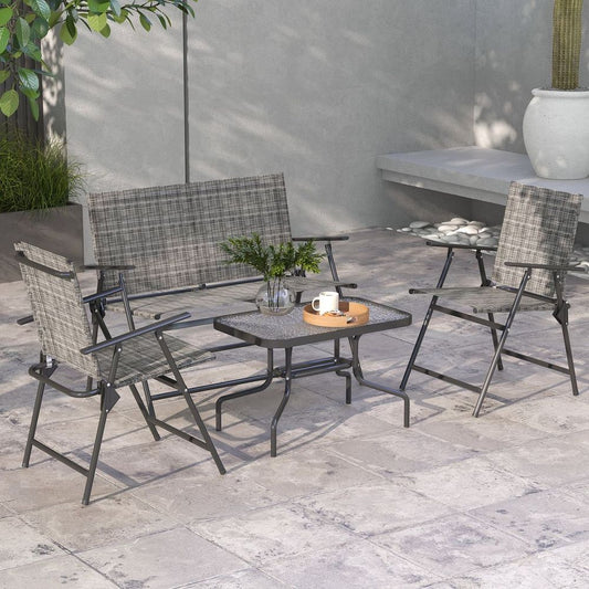 Patio Furniture Set Foldable