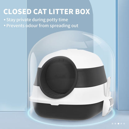 Covered Cat Litter Box