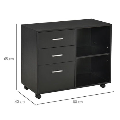 Office Storage Cabinet with Wheels