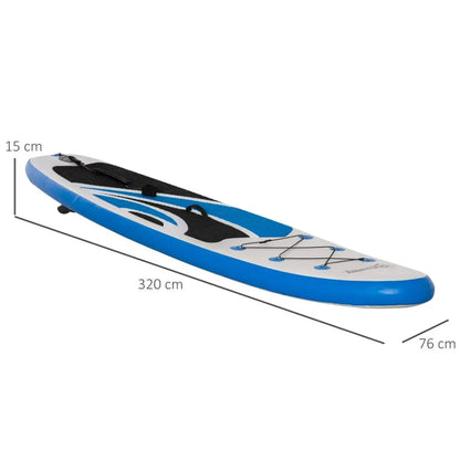 10ft Inflatable Paddle Board Kit Blue