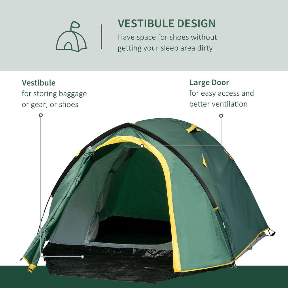 Camping Tent with Vestibule