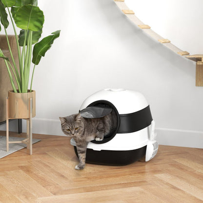 Covered Cat Litter Box