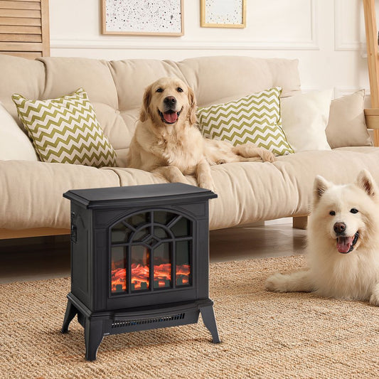 Charcoal Flame Effect Heater