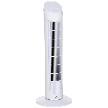 3 Level White Tower Fan