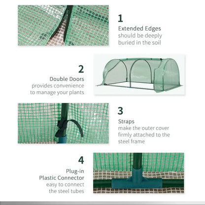 Steel Frame Poly Tunnel