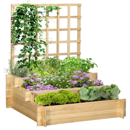 Trellis Three Tier Planter