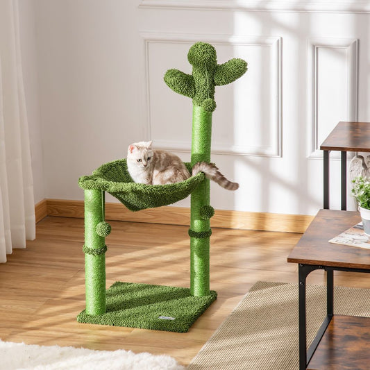 Cat Tree Cactus with Hammock