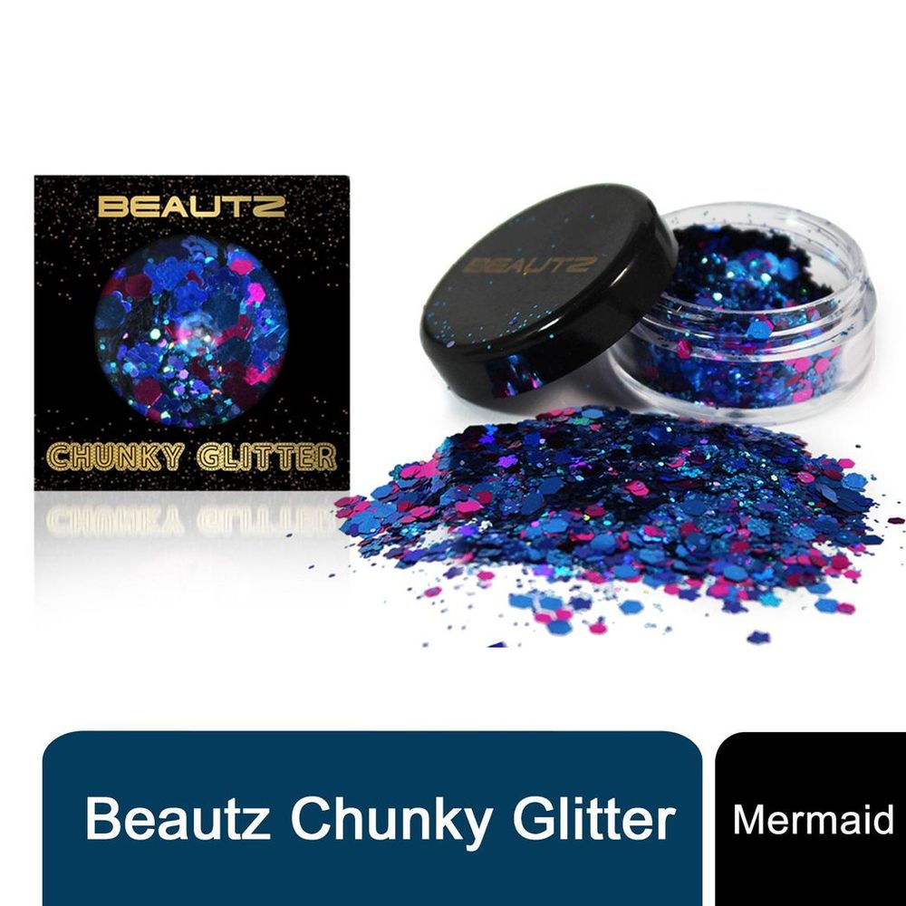 Mermaid Chunky Glitter 10ml