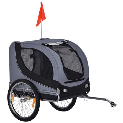 Pet Trailer for Bikes Grey