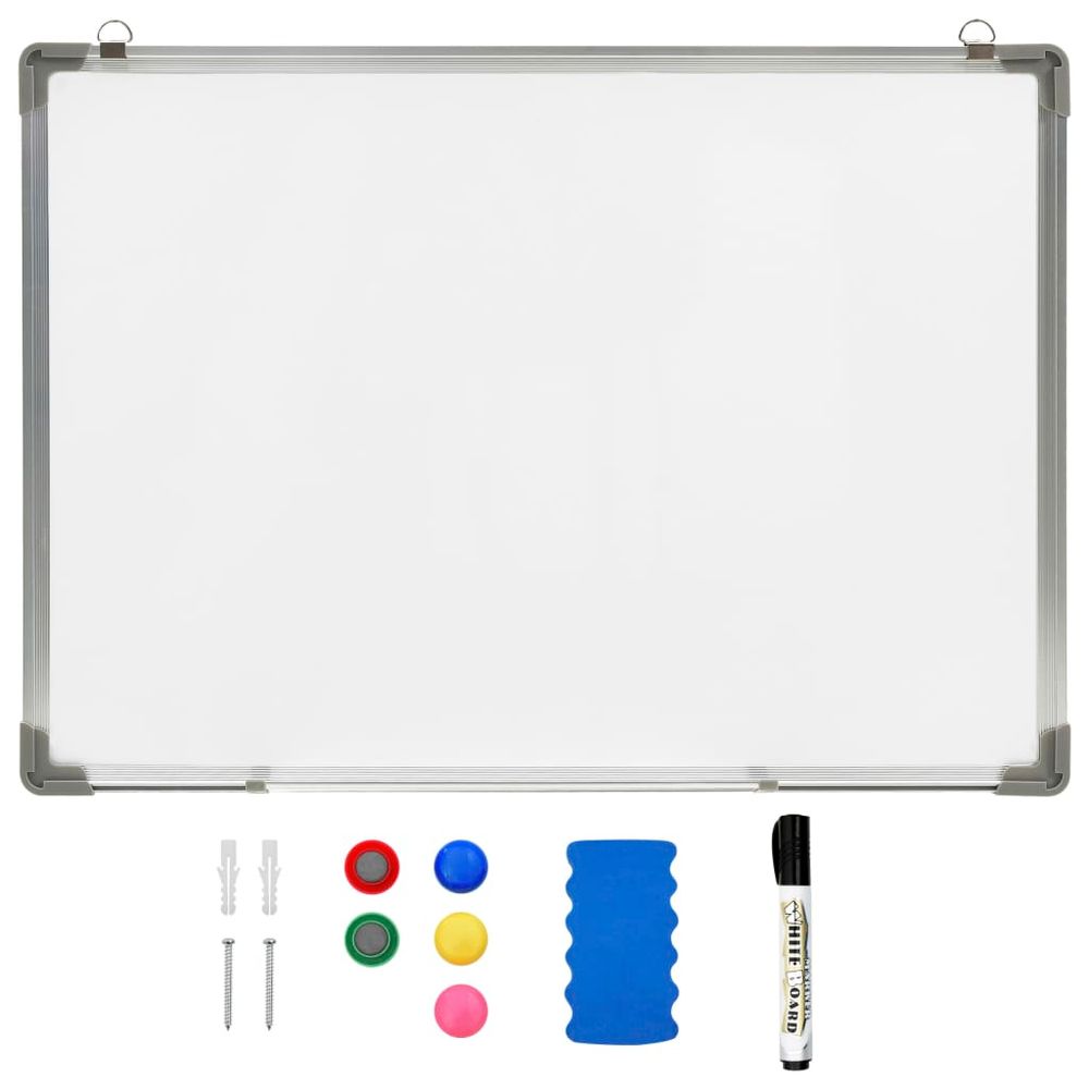 Magnetic Dry-erase Whiteboard White 50x35 cm to 110 x 60 cmSteel