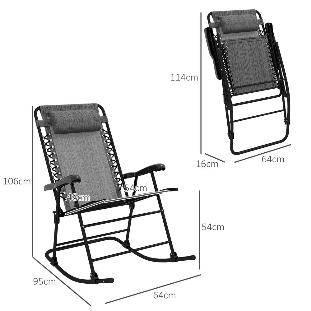 Foldable Recliner Garden Chair