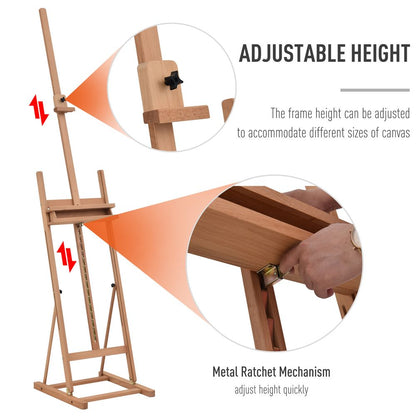 H Frame Painting Easel