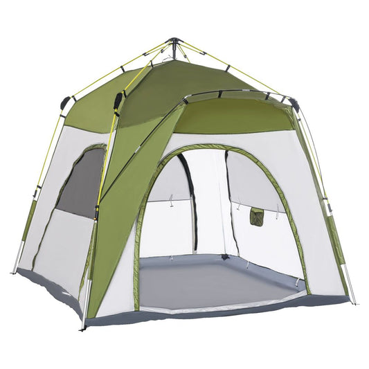 Green Pop Up 4 Person Tent