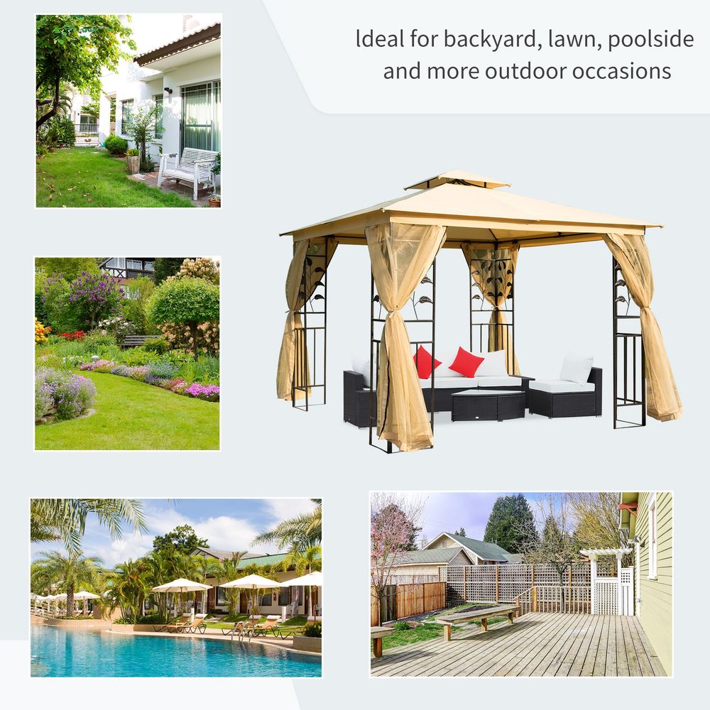 Steel Framed Gazebo