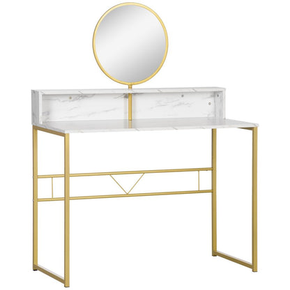 Marble & Gold Dressing Table