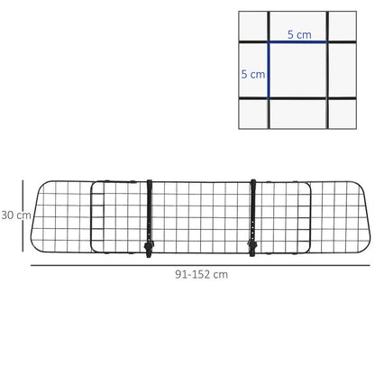 Adjustable Dog Car Barrier