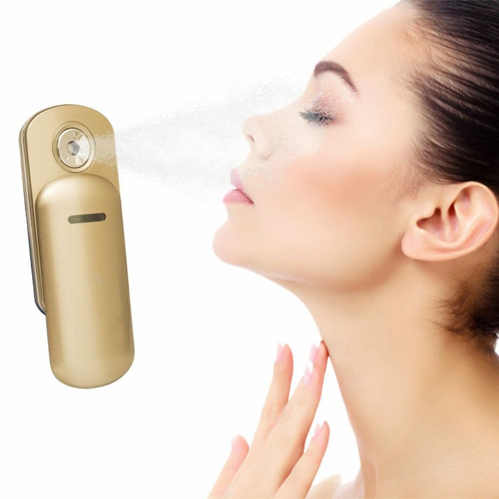 Multi Functional Nano Mist Spray in Gold