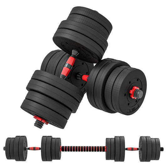 Barbell & Dumbbell 30kg 2-in-1 Set