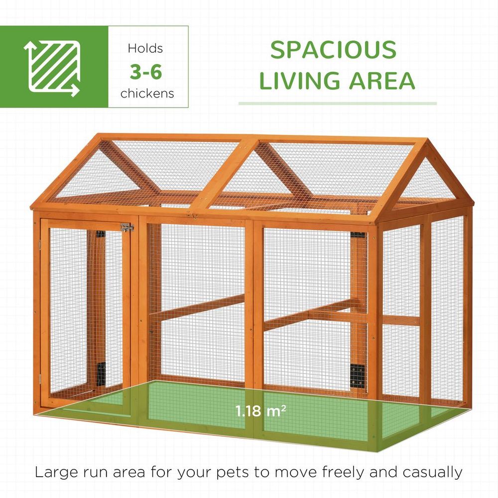 Spacious Bird Coop