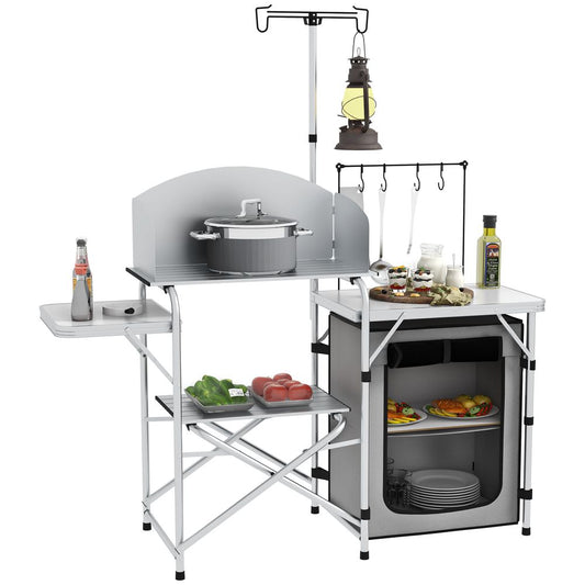 Folding Camping Kitchen with Carrying Bag