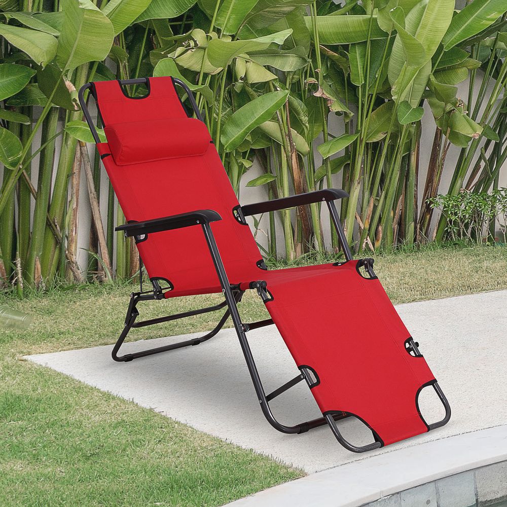 Adjustable Recliner with Support Cushion