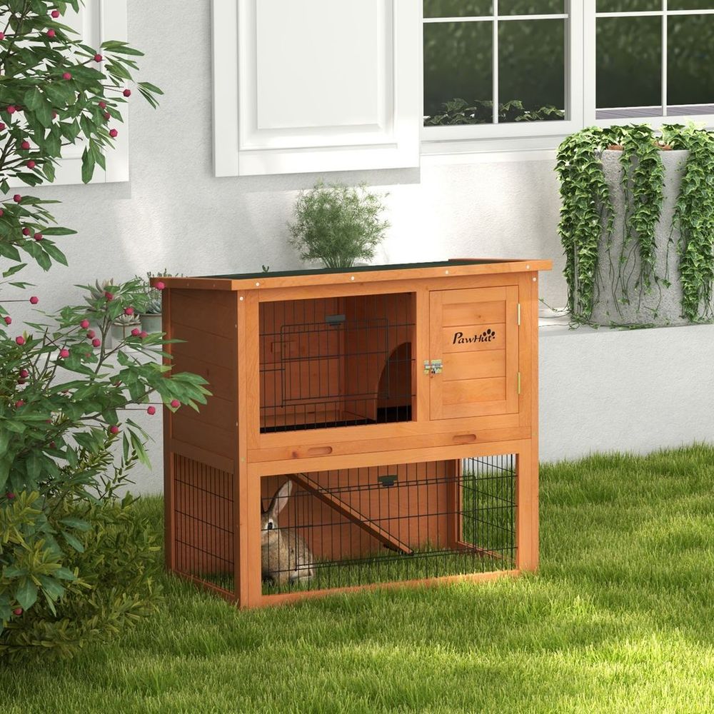 Wooden Bunny Hutch