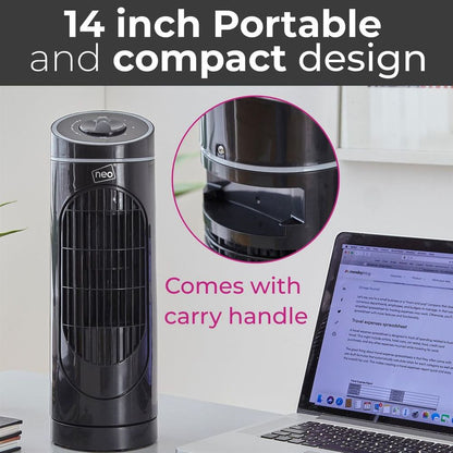 6 Speed Tower Desk Fan